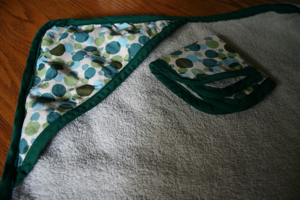 Recycled Hooded Baby Towel