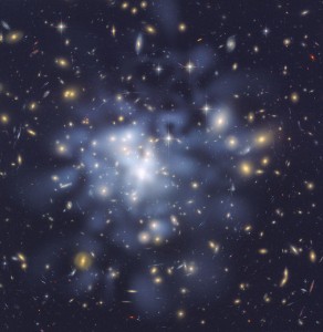 Hubble's dark matter map