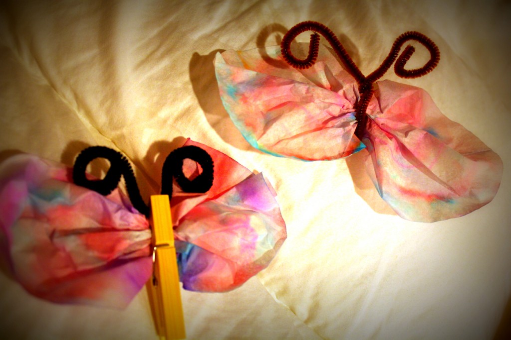 Coffee Filter Butterflies