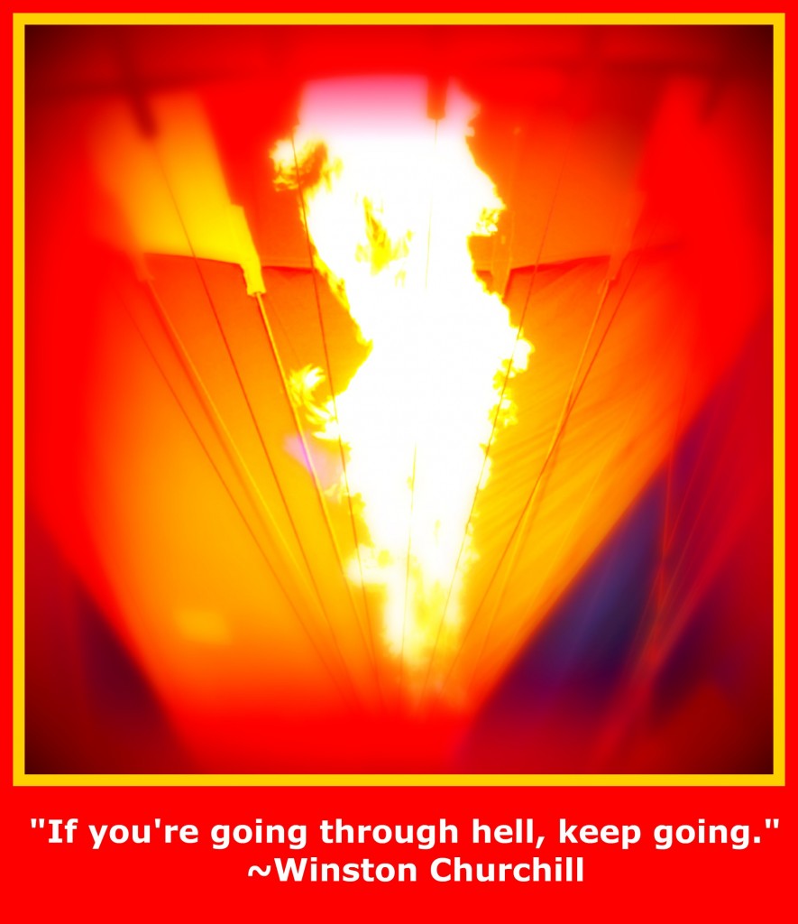 Walking Through Fire