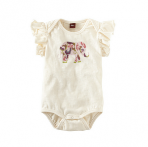 ADIK ELEPHANT ROMPER from Tea Collection ADIK ELEPHANT ROMPER from Tea Collection