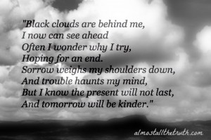 Tomorrow Will Be Kinder